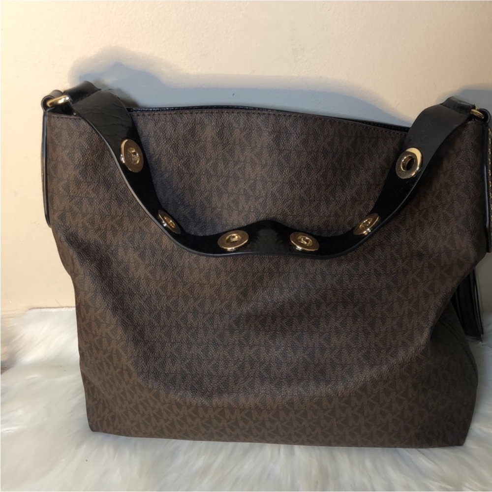 Michael Kors Brooklyn Large Logo Shoulder Bag LAST MARKDOWN ON THIS AWESOME BAG